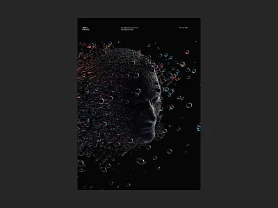 Poster G01 3d cinema4d lighting poster poster design