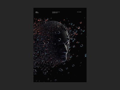 Poster G01 3d cinema4d lighting poster poster design