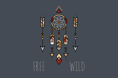 Native American Ornament arrow design free illustration illustrator native native american vector wild