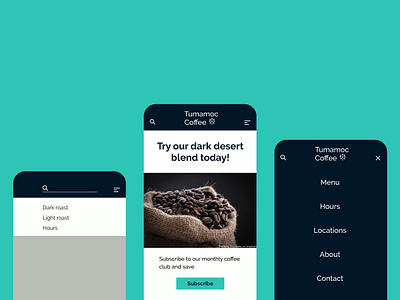 Header Navigation dailyui