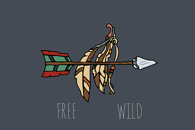 Native American Arrow arrow design free illustration illustrator native native american vector wild