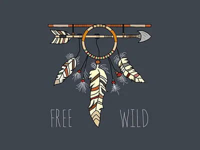 Native American Ornament1 arrow design free illustration illustrator native native american vector wild
