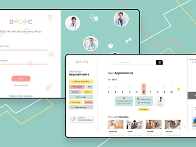 Online doctor booking site. adobexd animation booking chennai designer design doctor app doctor appointment product product design prototype uidesign user experience user interface design ux ui uxuidesign web concept website website concept website design wireframes