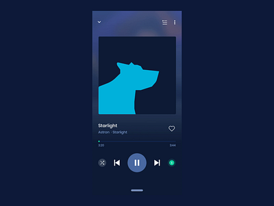 Playlist Swipe Interaction animation bottom sheet interaction design interactive design music music app music player play playlist spotify