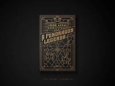 30 days book cover challenge #30 30daychallenge a pendragon legenda book book cover challenge concept cover cover design graphic design könyv könyvborító szerb antal