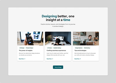 Blog card design blog blog design card card design ui ui card ui design ux ux design web design