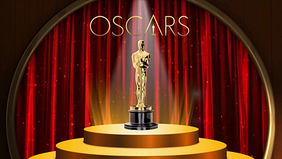 Oscars Animated Finch Template animated canva design finch graphic design motion graphics oscars presentation