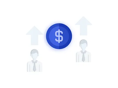 Illustration for Competitive pricing for freelancers adobe xd app bangalore branding dashboard designer dollar dollar sign employee finance grey greyscale illustration minimal mobile ui price procreate rate ui uidesign