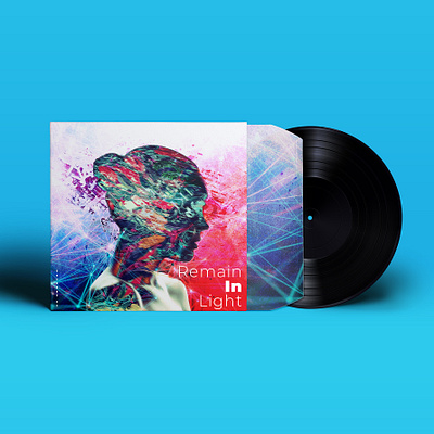 Remain In Light animation art design illustration illustrator music music album neelbhavsar typography vector