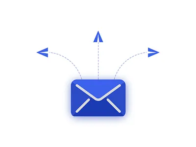 Illustration for sending out mail app design dashboard design illustration illustrations inspiration job job listing landing page mail mial mial reachout send ui uidesign