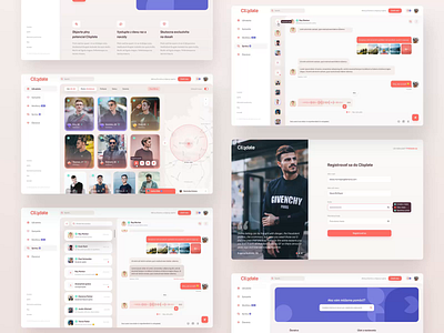 CliqDate - Web Portal animation cliqdate dashboad dashboard ui date dating dating website design motion ui uidesign ux uxdesign web webdesign website