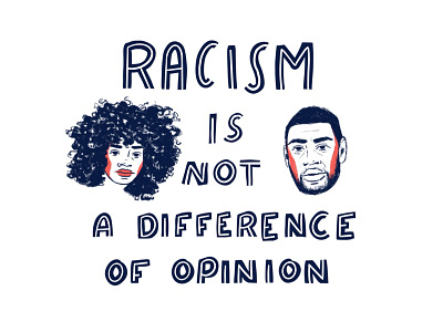 Racism is not a difference of opinion black lives matter blm blm movement george floyd justice for george floyd no justice no peace