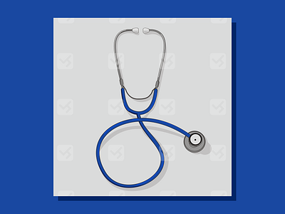 Vector Stethoscope design vector