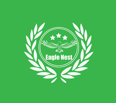 Eagle Nest advertising branding graphicdesign illustration logo logo design logos practice