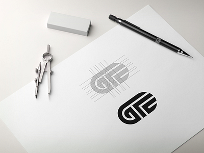 GFC MONOGRAM LOGO awesome logo best logo brand identity branding design flat grid logo identity initial logo logo logoawesome logogrid minimal monogram monogram design monogram logo sketch vector