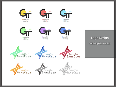 Logo Design: TableTop GameClub design logo