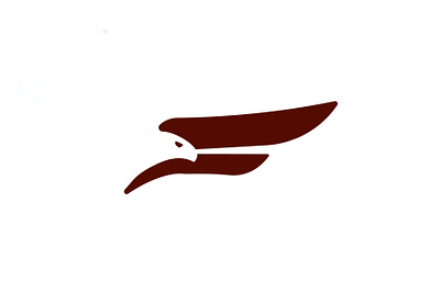 Falcon F bird eagle falcon logo wings