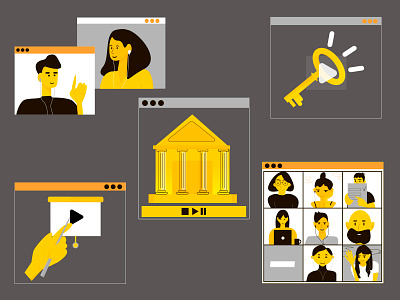 New reality adobe illustrator design flat illustration ui vector