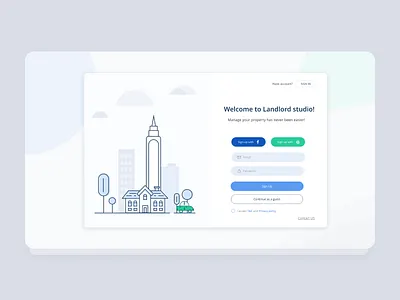 login page of property management app app design landing page login login page login screen property property management register registration registration form sign in sign up form signup signup page ui uiux uiuxdesign web