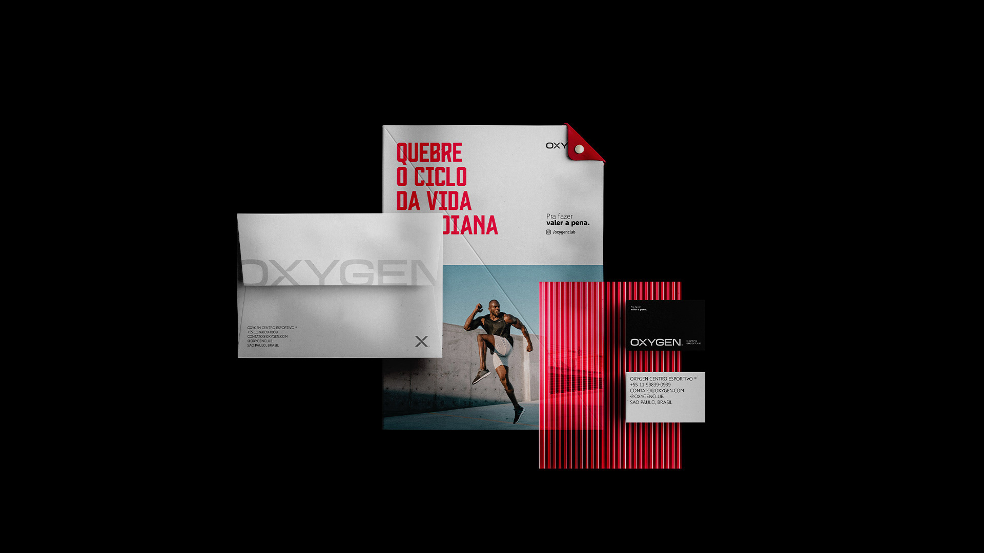 OXYGEN Brand Identity brand branding design download free freebie graphic design identity illustration logo mockup mockup cloud psd showcase stationery template