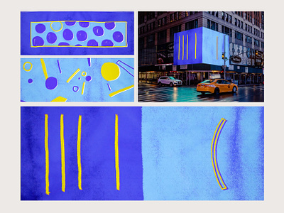 AloneTogether abstract aftereffects alone together animation artwork billboard billboard mockup colors illustration motion times square video