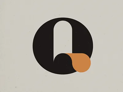 The Letter Q branding letter logo q type