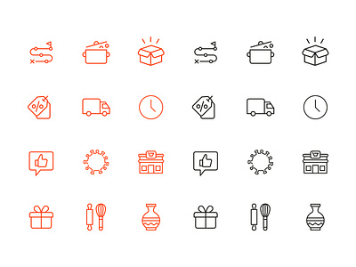 TRITI Store Icon Pack icon icon design icon set shop store