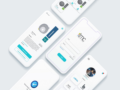 Project Aplication By TMC (Tritunggal Multi Cemerlang) app illustration ui ux