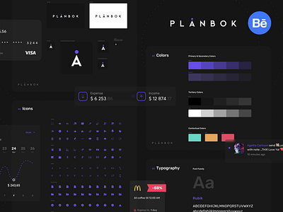 Plånbok 💸 - Behance Case Study app behance case study darktheme mobile ui uiux ux wallet