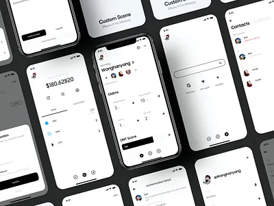 ONTO 3.0 - Blockchain Data Wallet app bitcoin blockchain btc crypto minimal minimalist ui ux wallet