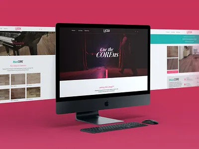 Website Design branding catalog flooring invision studio webdesign