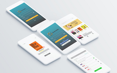 Mockup Design Rebuild Gramedia app design ui ux web