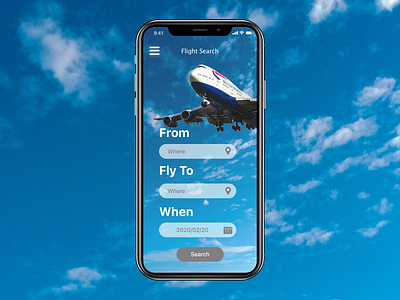 flight search dailyui68