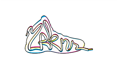 ZRKNS | Sneakers Logo illustration logo sneakers vector