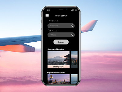 flight search dailyui68