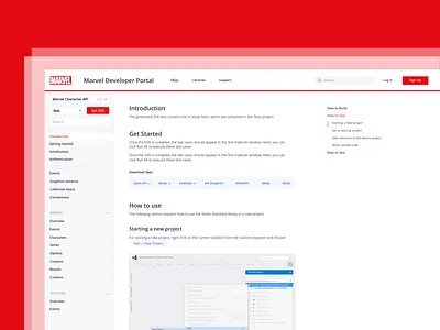 API Documentation api api docs code sample customizable developer docs experience sdk ui ux