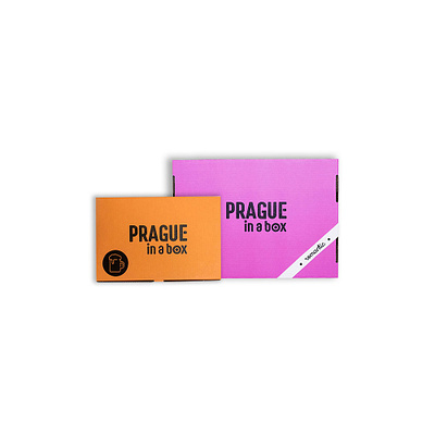 Prague in a box | 2 boxes branding design print