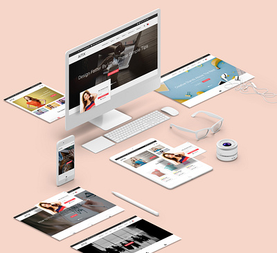 Aitix - HTML Website Template clean creative ecommerce fashion store landing page minimal multipurpose psd template