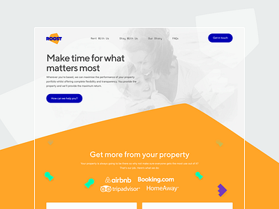 Roost Website clean design graphic design minimal ui ux web design