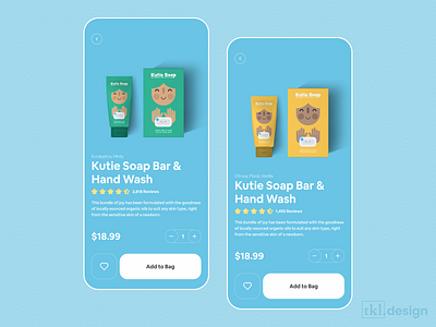 Kutie Soap Product Page