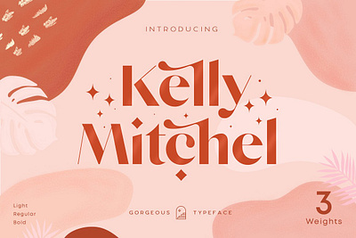 Kelly Mitchel - Classy Sans Serif bold font branding classy classy serif design fashion font feminine fonts font fonts lettering ligatures logo logo fonts minimalist font retro fonts sans serif font sans serif fonts serif font typography wedding fonts