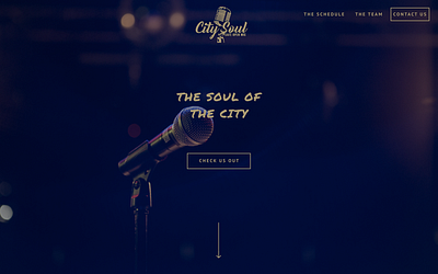 City Soul Cafe Desktop art branding design desktop flat logo minimal ui web website