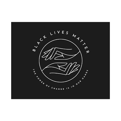 Black Lives Matter design digital graphic design icon iconography illustration layout minimal typography vector