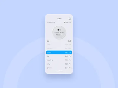 Prayer time app allah app athan azan time classic clean islamic muslim neumorphism prayer ramadan ramadan kareem