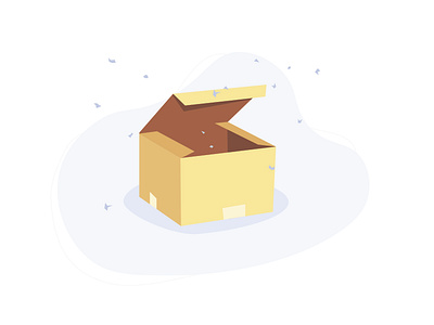 There is Nothing here design flatdesign illustration