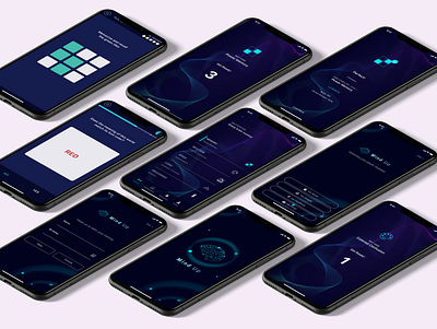 Mind UP app branding design ui ux