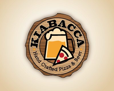 Pizza & Beer Company Branding branding design logo