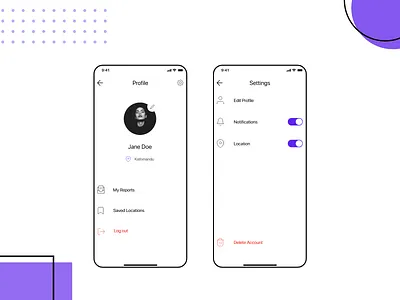 Minimal user profile adobexd clean design clean ui minimal minimal ui mobile mobile app mobile ui profile ui ui ux uidesign ux