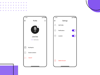 Minimal user profile adobexd clean design clean ui minimal minimal ui mobile mobile app mobile ui profile ui ui ux uidesign ux