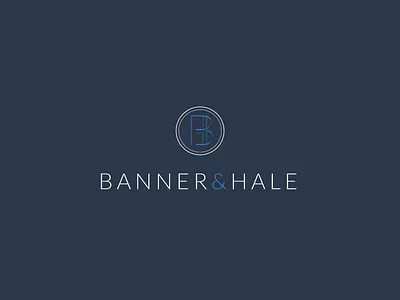 Banner Hale Branding branding design logo